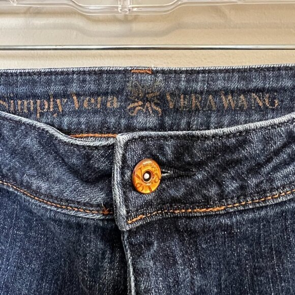 Simply Vera Vera Wang Blue Boot Cut Jeans - Picture 3 of 5